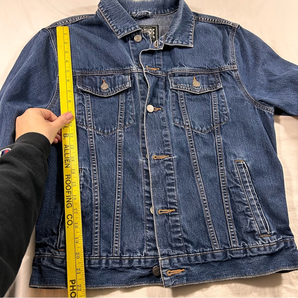 Structure Classic Blue Denim Jacket - Picture 8 of 10